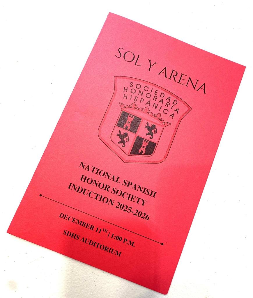 National Spanish Honor Society Induction ceremony 2025