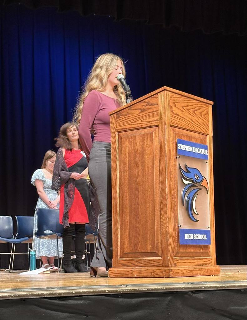 National Spanish Honor Society Induction ceremony 2025