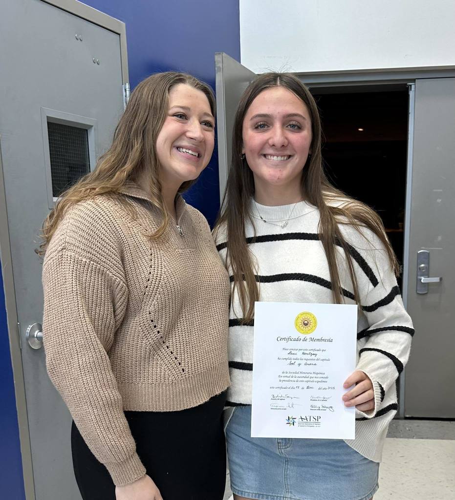 National Spanish Honor Society Induction ceremony 2025