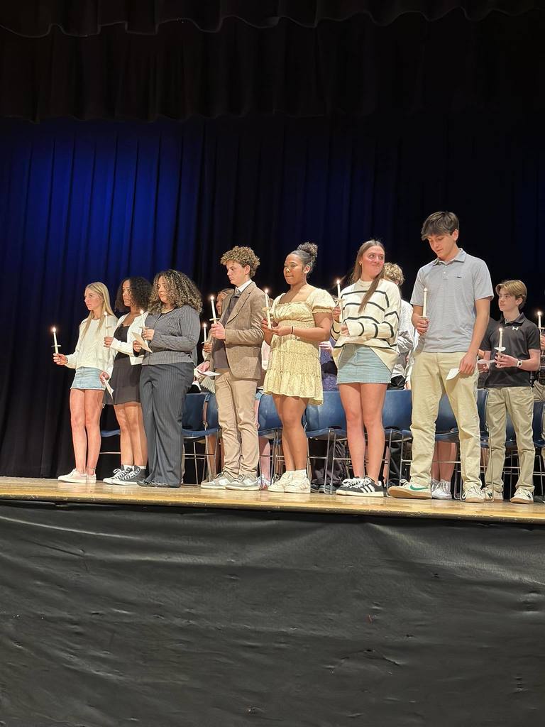 National Spanish Honor Society Induction ceremony 2025