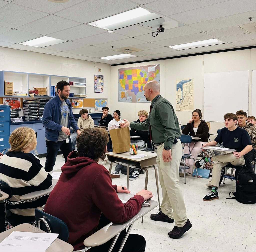 Social Committee holiday meal for staff