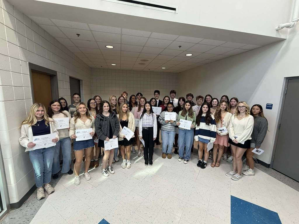 Rho Kappa HS induction 2025