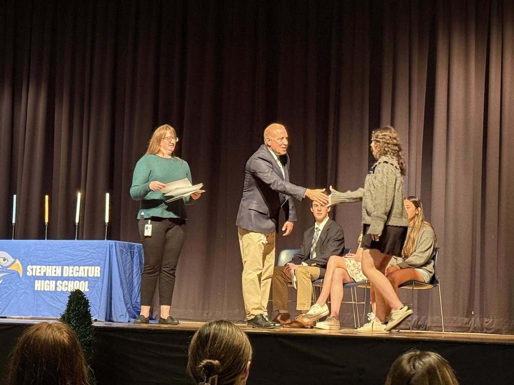 Rho Kappa HS induction 2025