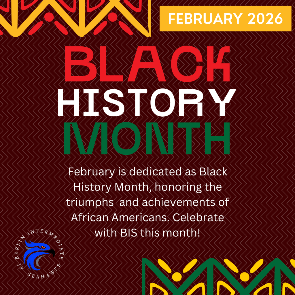 Black History Month. 