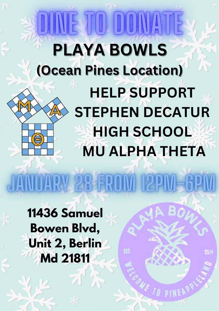 Mu Alpha Theta fundraiser