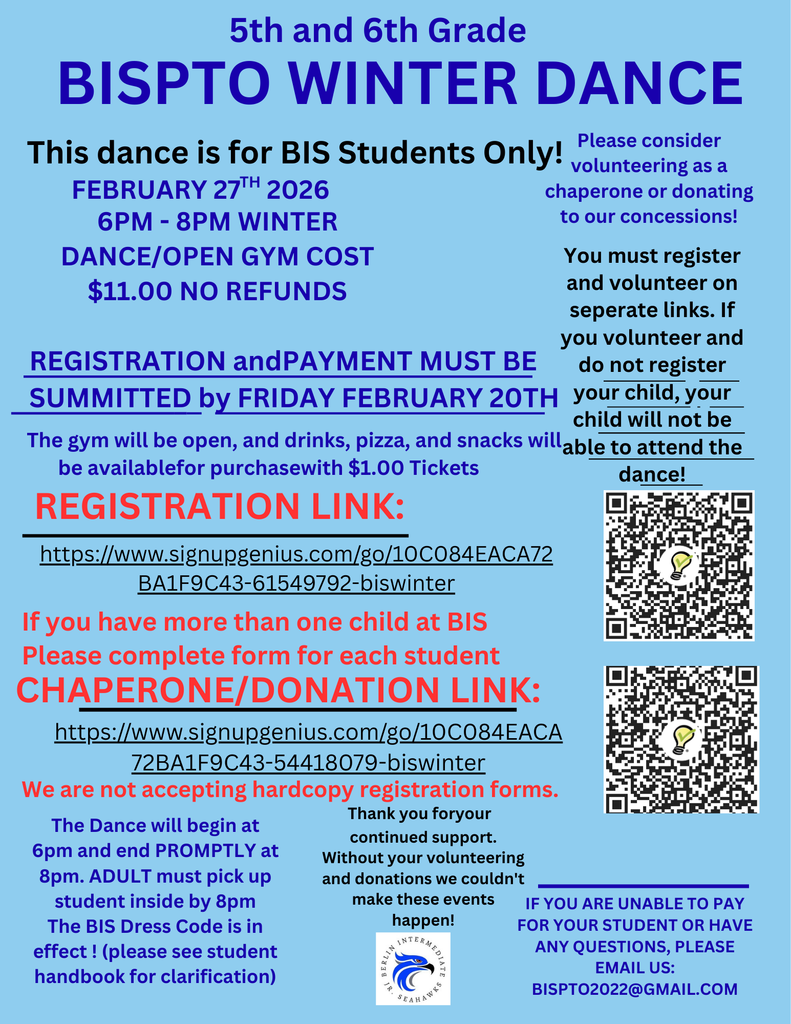 BIS Winter Dance 2026 Flyer