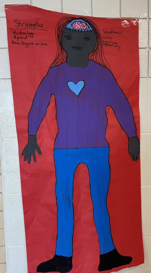 Modern Day monsters in British Lit Class at SDHS