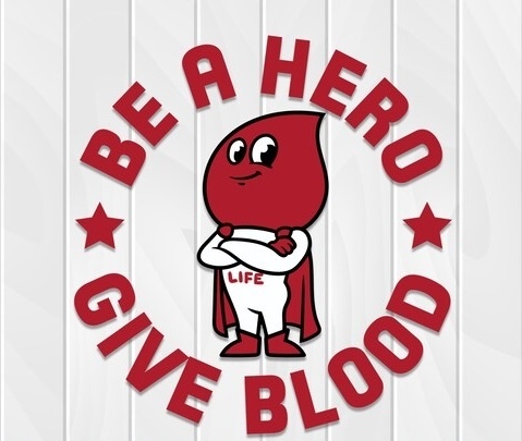 be a hero give blood