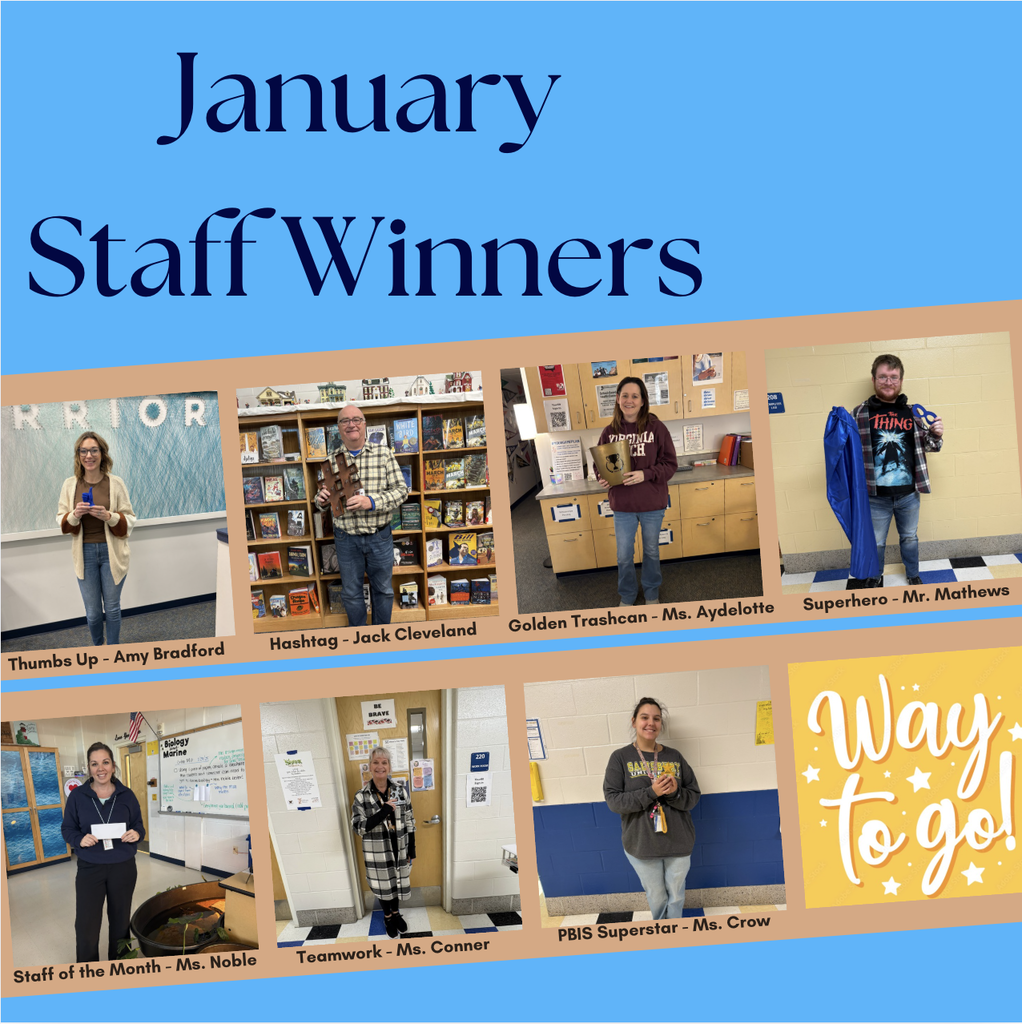 staff winners