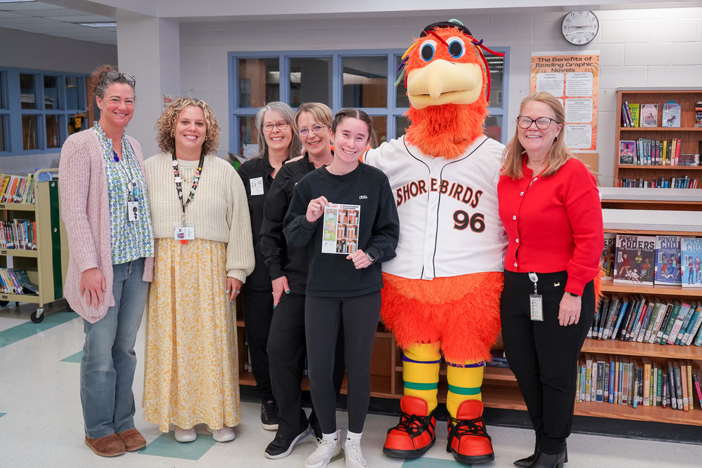 Shorebirds Hit the Books Winner
