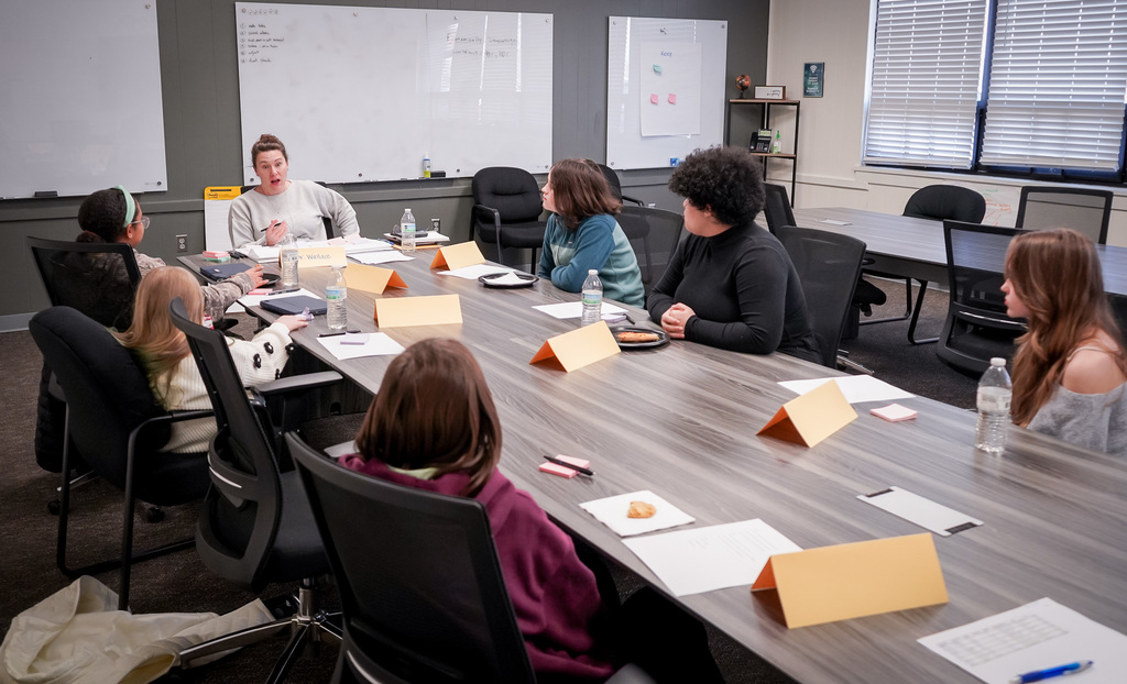 Middle School Panel of Students and Superintendent