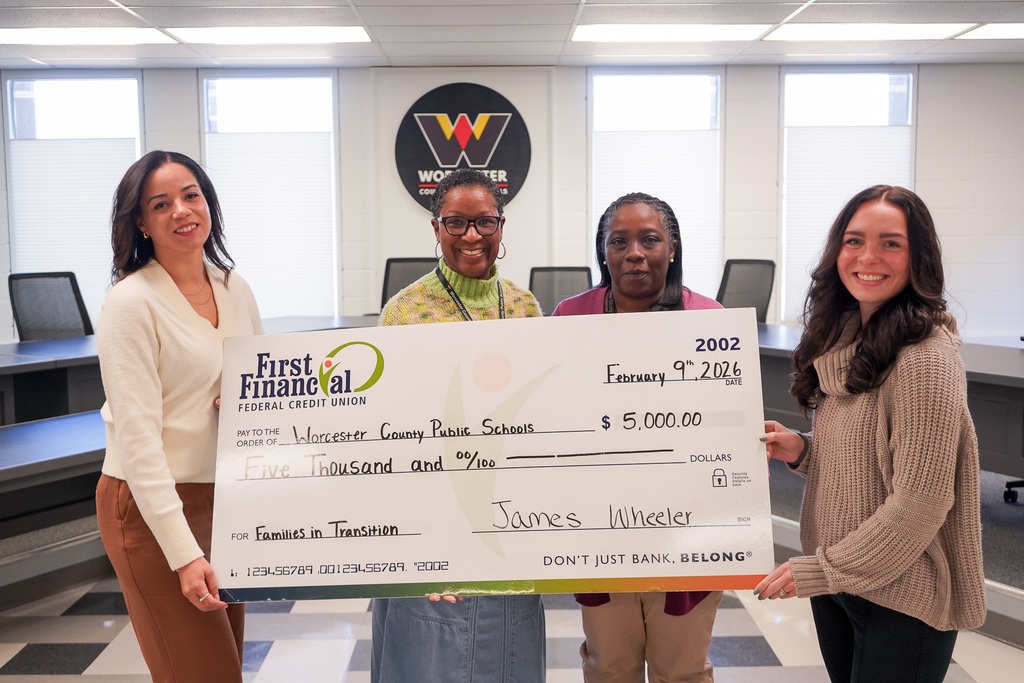 FFFCU Check Donation