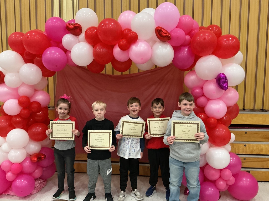 Second Grade Recipients 