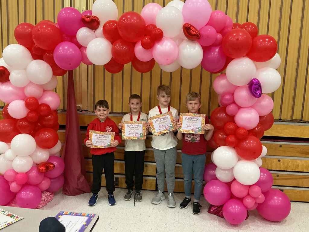 Second Grade Recipients 