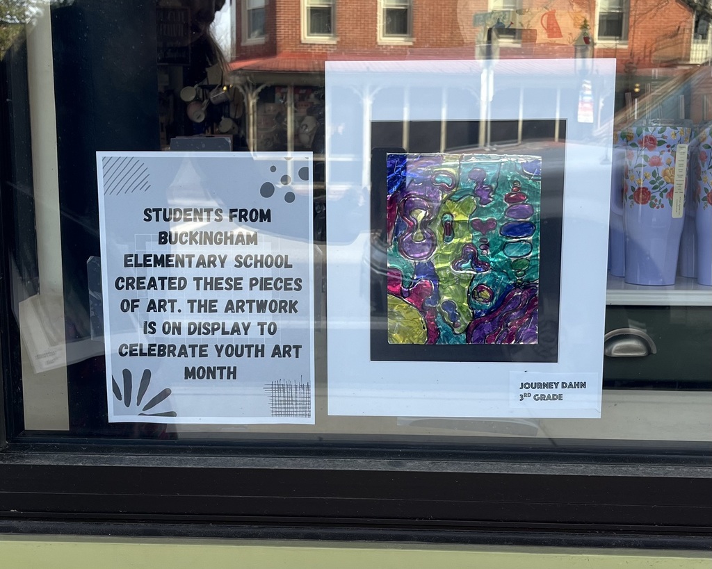 Youth Art Month Artwork