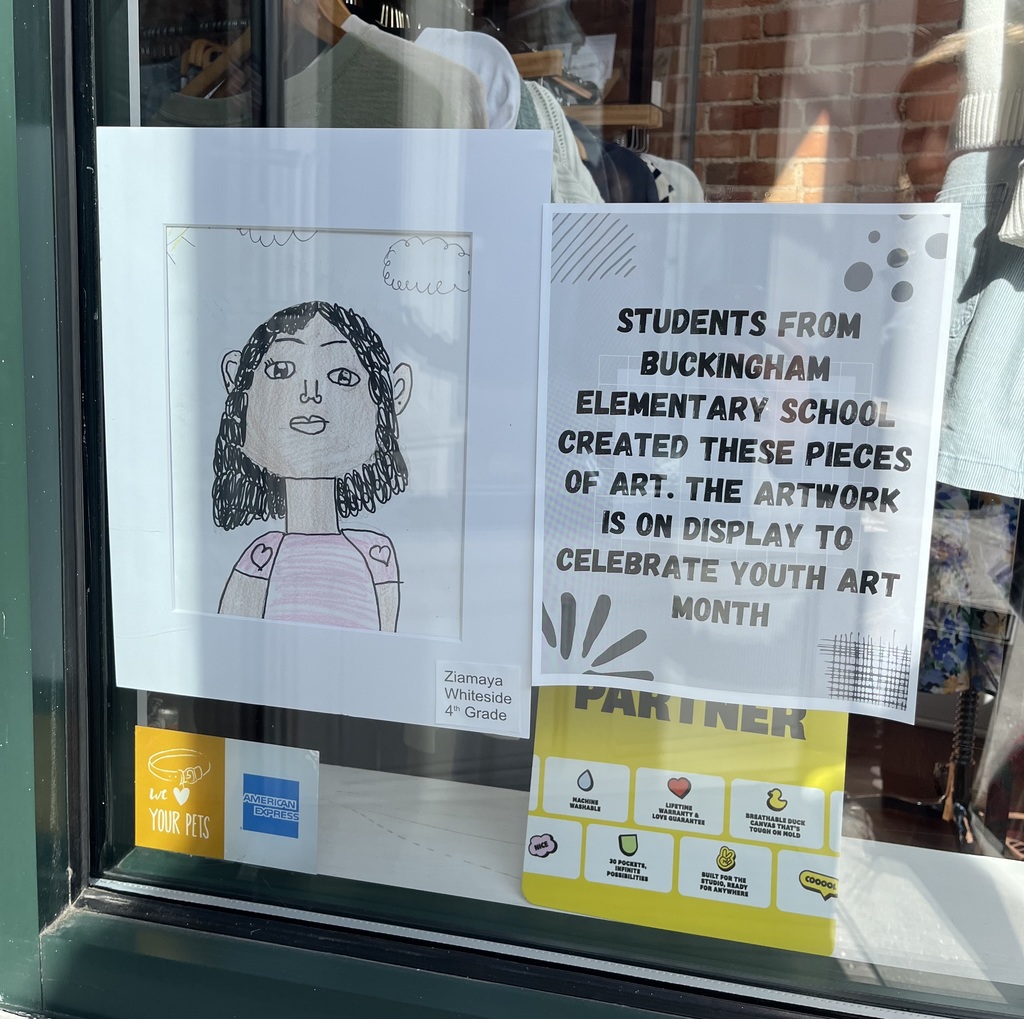 Youth Art Month Artwork