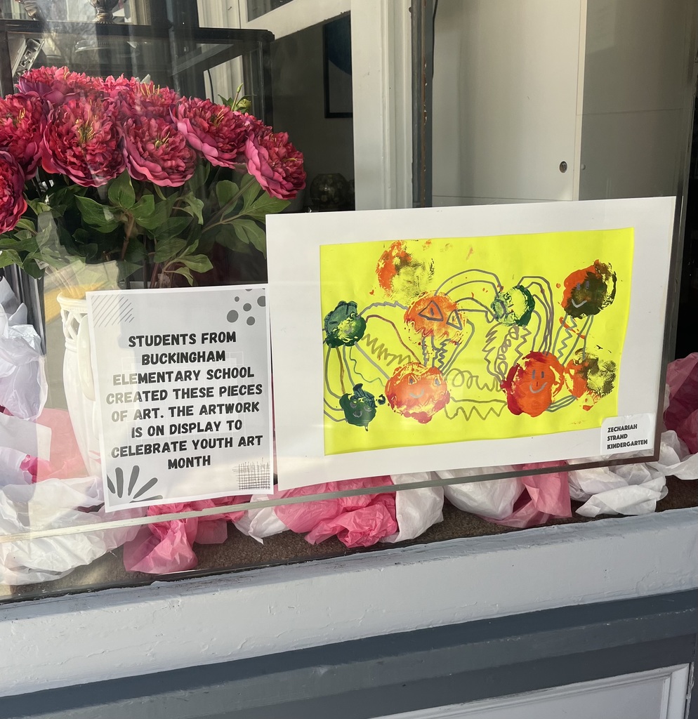 Youth Art Month Artwork