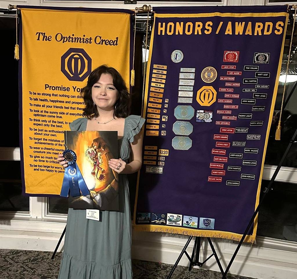 Optimist Club Art Award Winners 2026