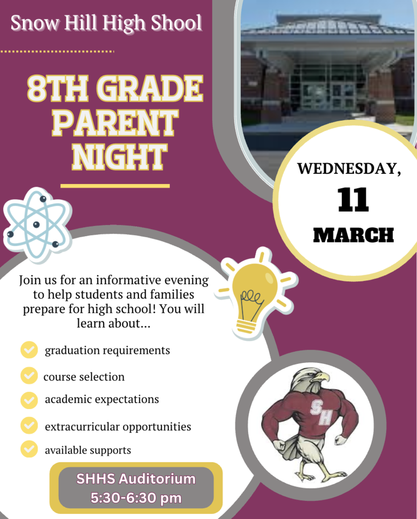 8th Grade Parent Night