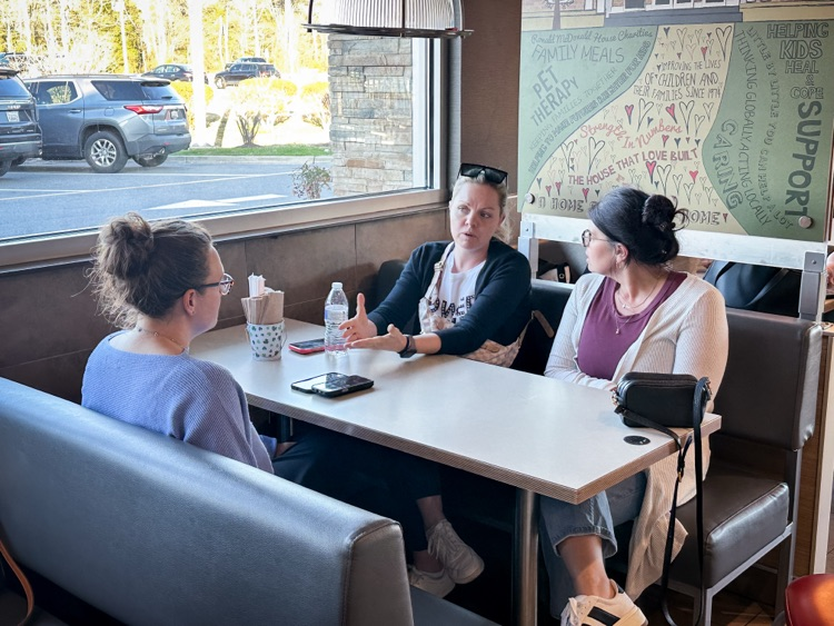 superintendent talks to parents