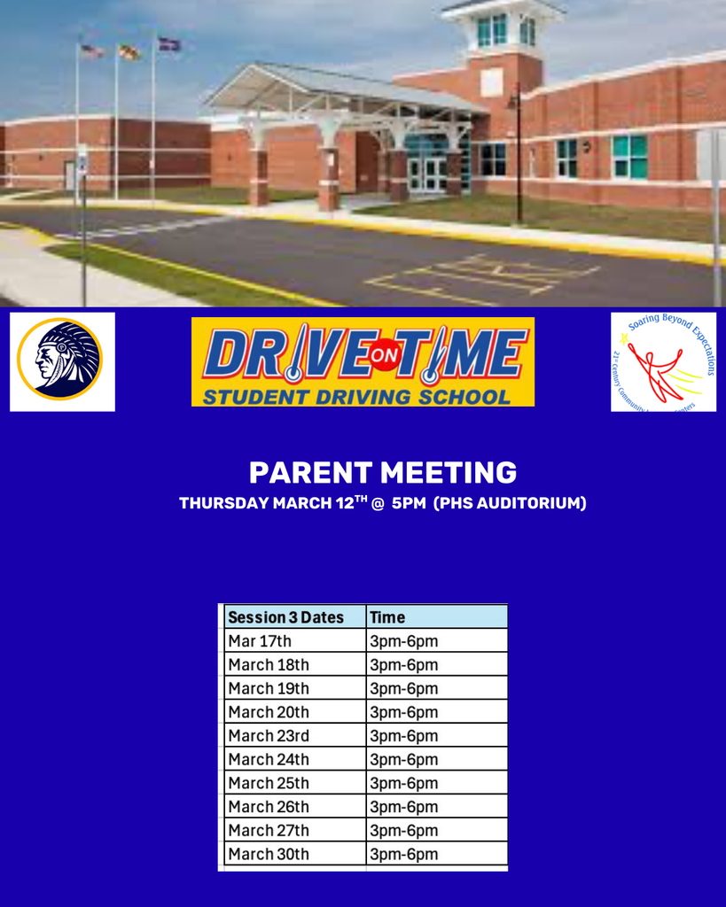 Parent Meeting Flyer