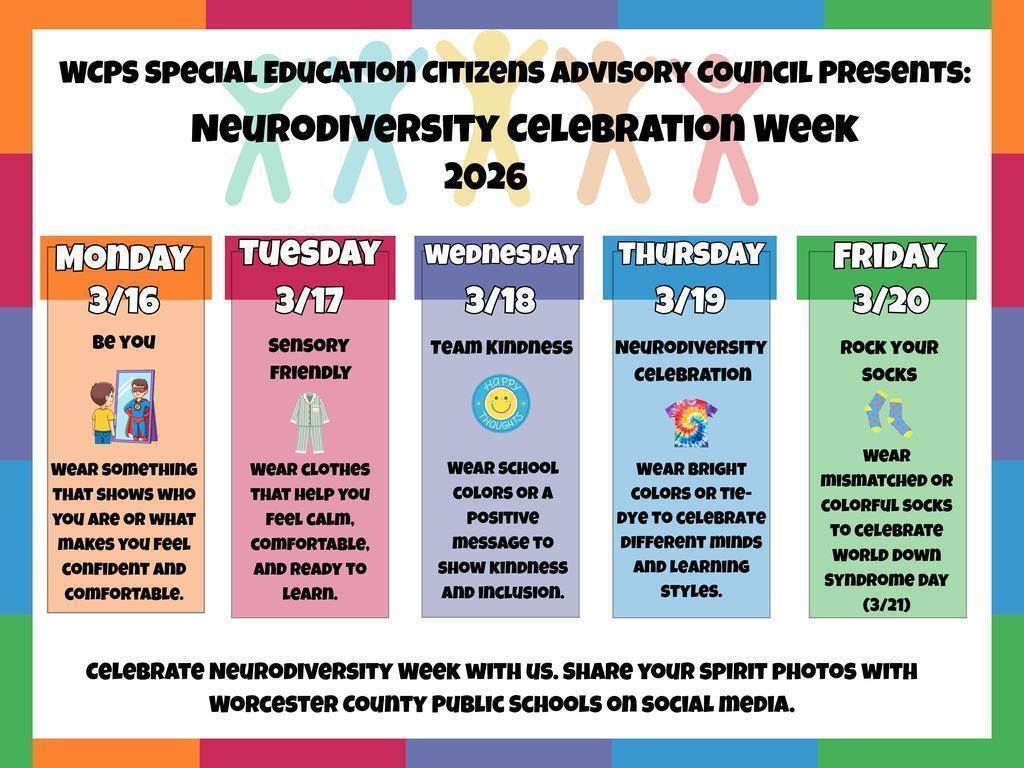 neurodiversity spirit week
