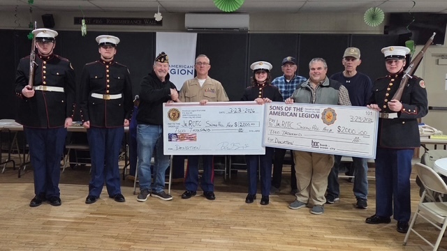 Donations from American Legion