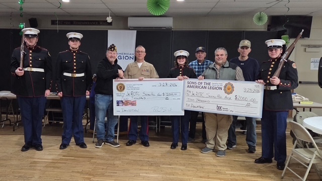 Donations from American Legion