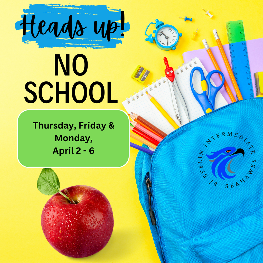 School Closed April 2 - 6, 2026