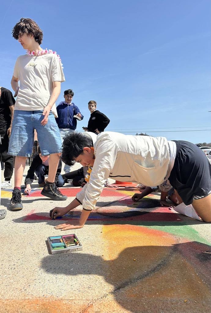 Art League of OC visits SDHS