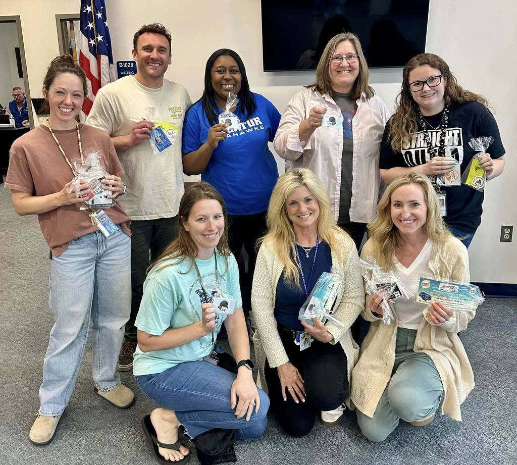 Staff Egg hunt at SDHS