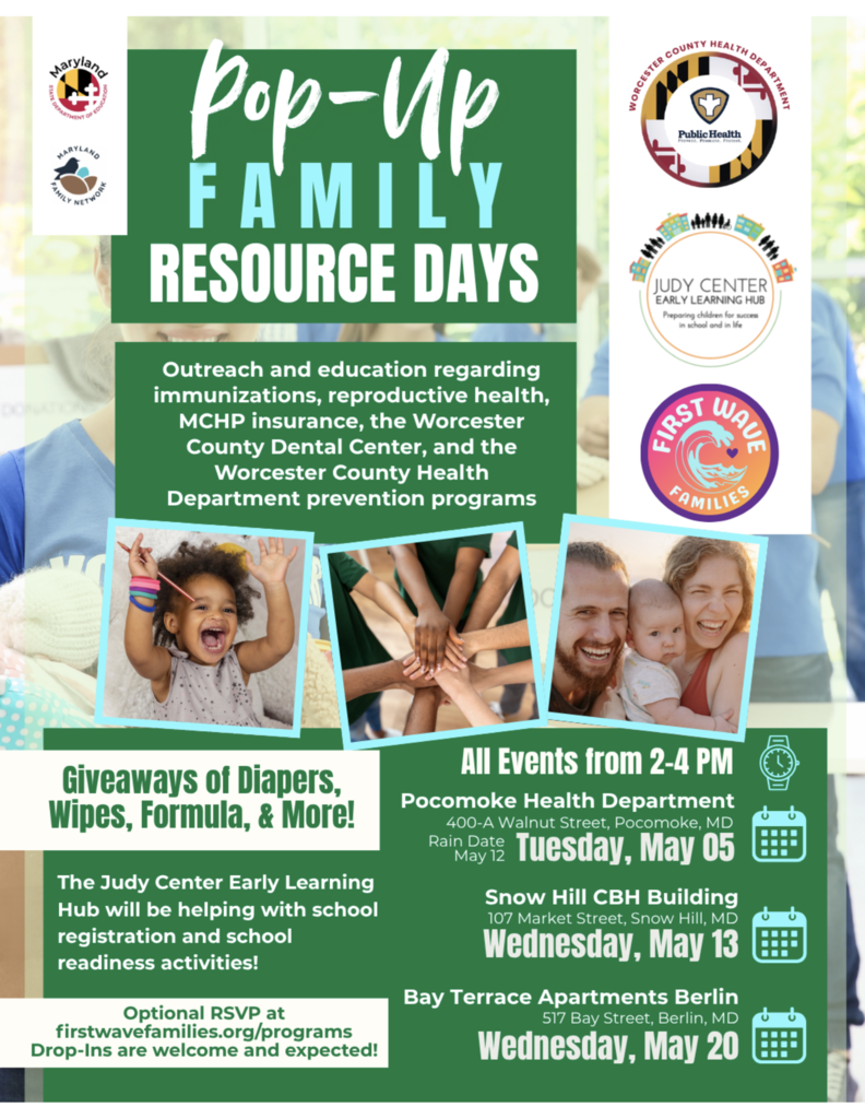 Pop-Up Family Resource Days