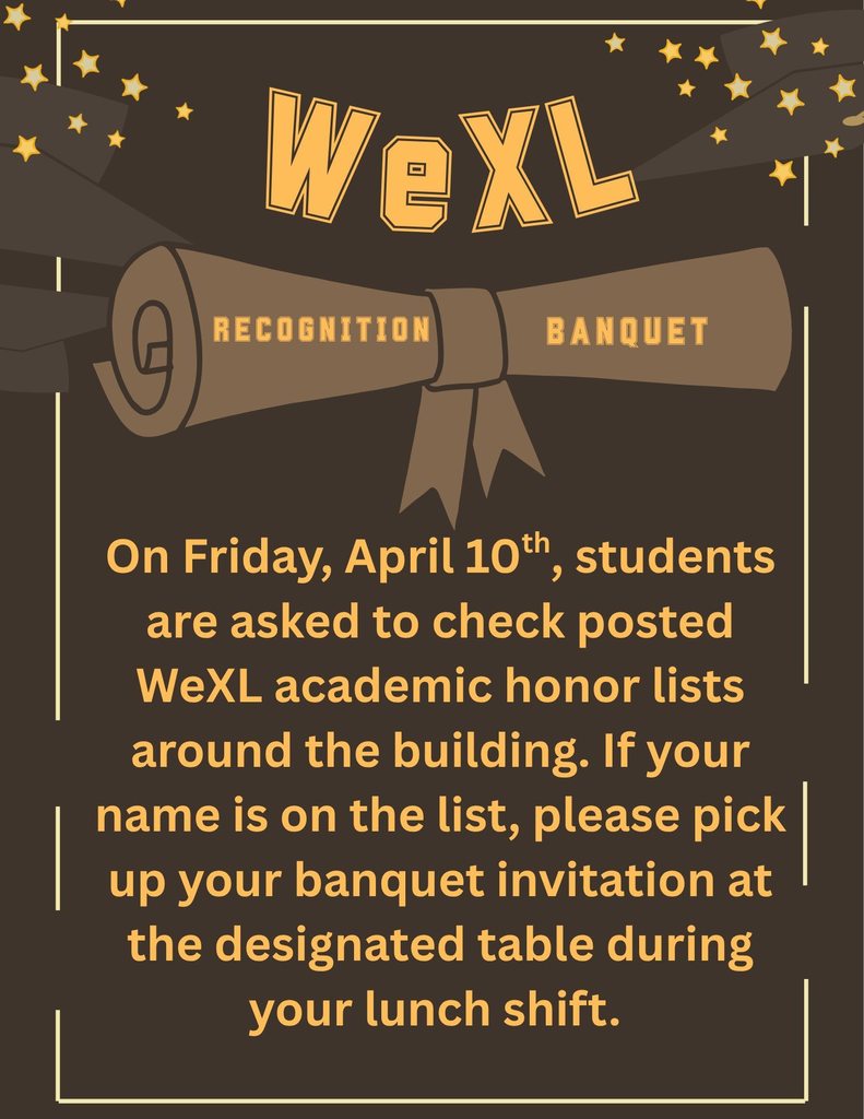 WeXL banquet 2026
