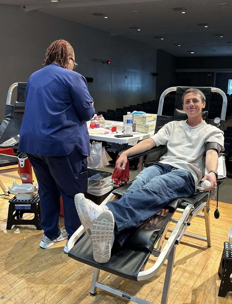 Key Club sponsored Blood Drive at DSHS spring 2026