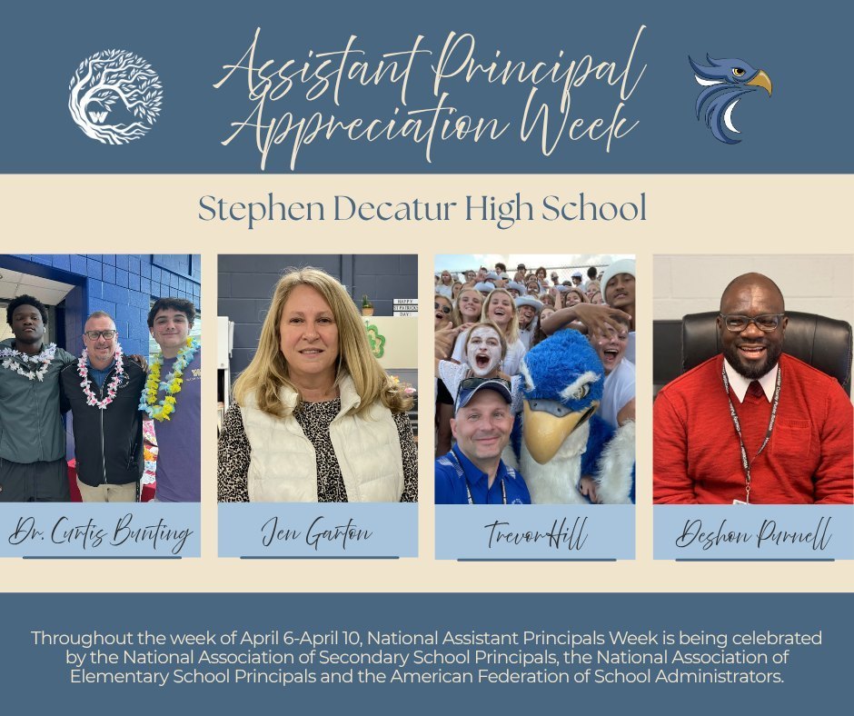 Assistant Principal Week at SDHS