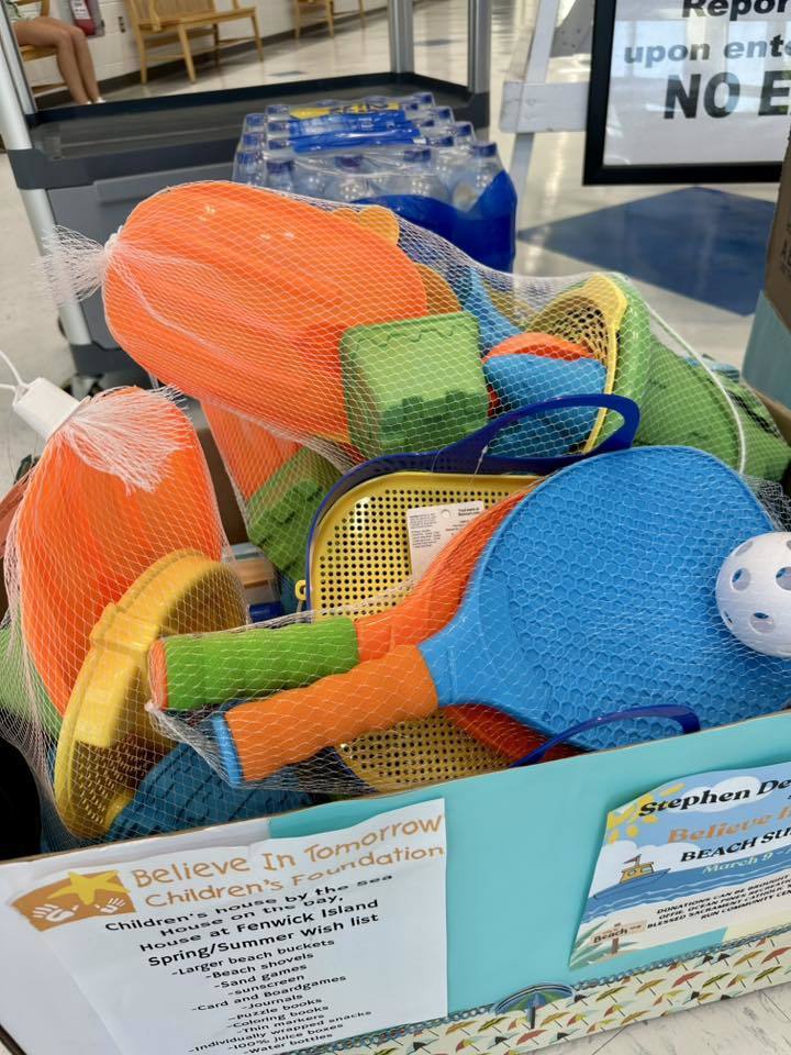 Beach Toy drive 2026
