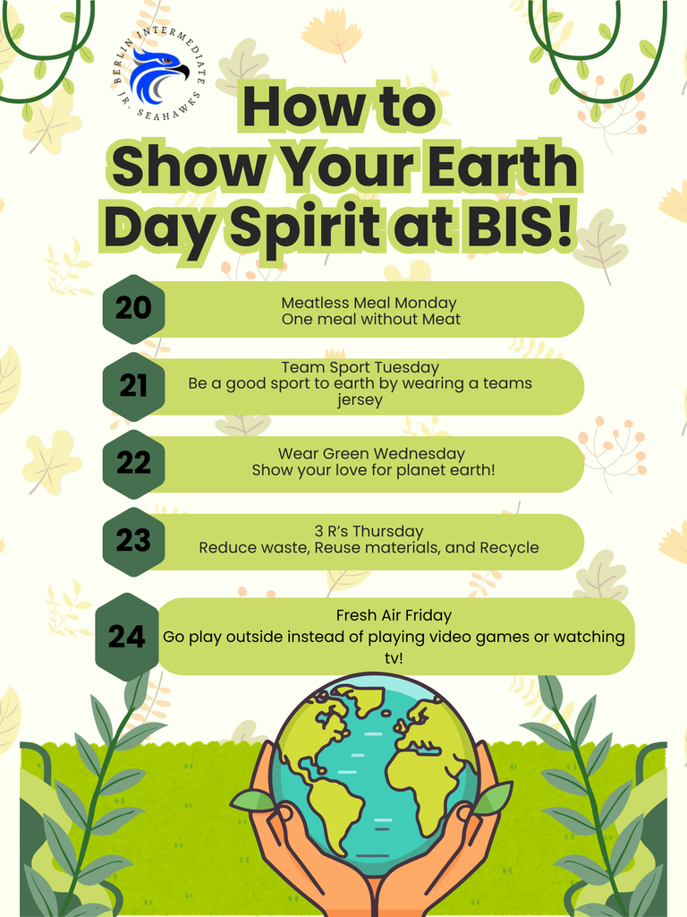 Celebrate Earth Week with BIS