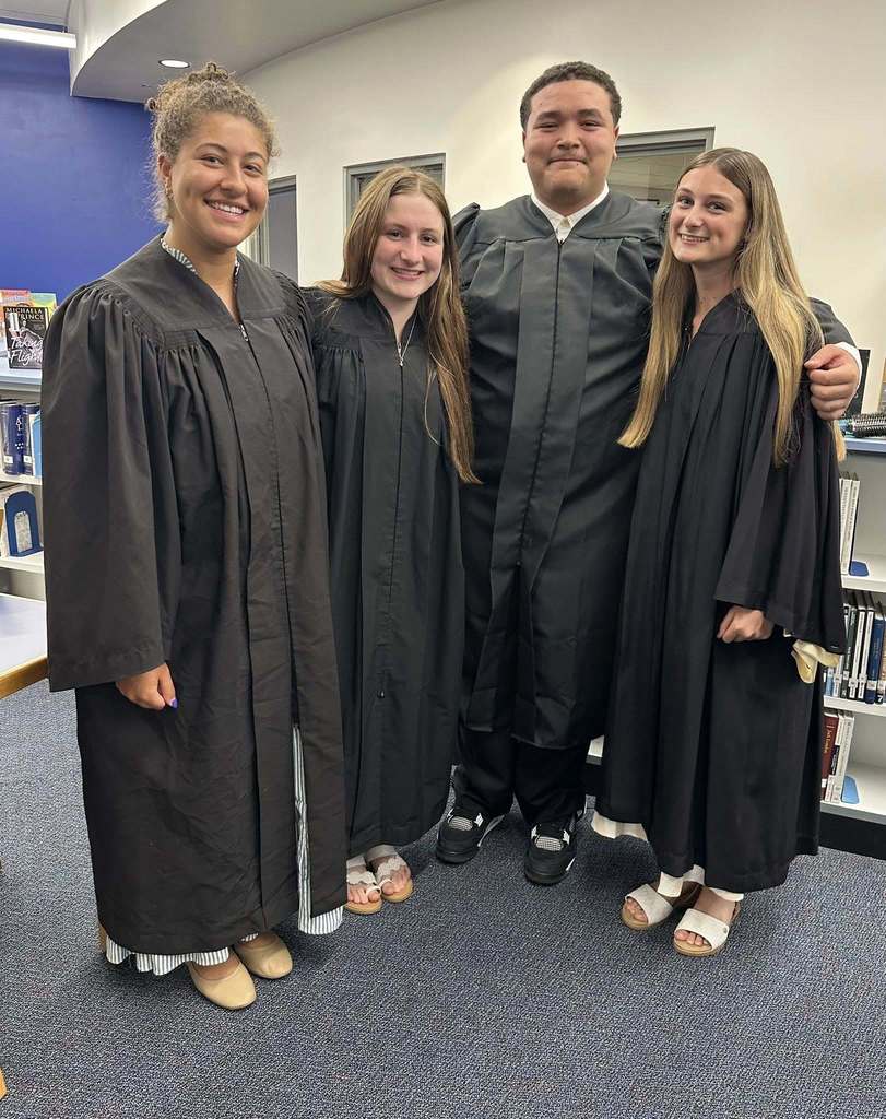 Mu Alpha Theta Math Honor Society induction ceremony