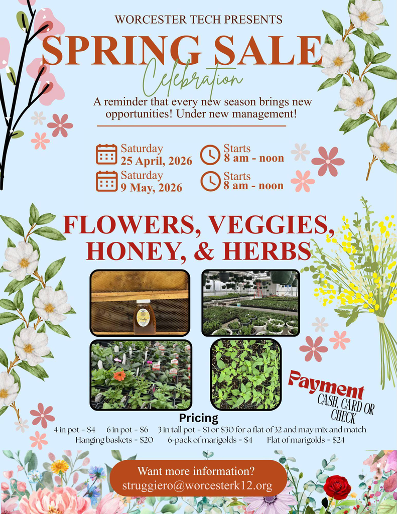 WTHS Greenhouse Sale