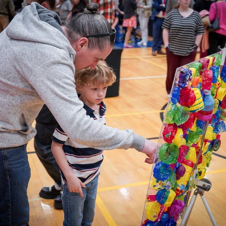 WCPS arts festival - art gallery