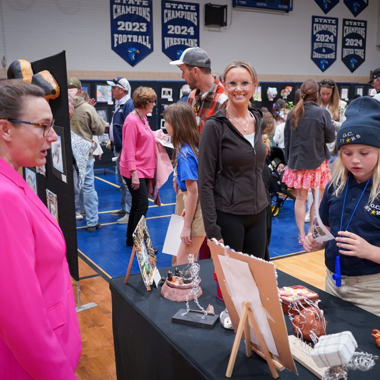 WCPS arts festival - art gallery