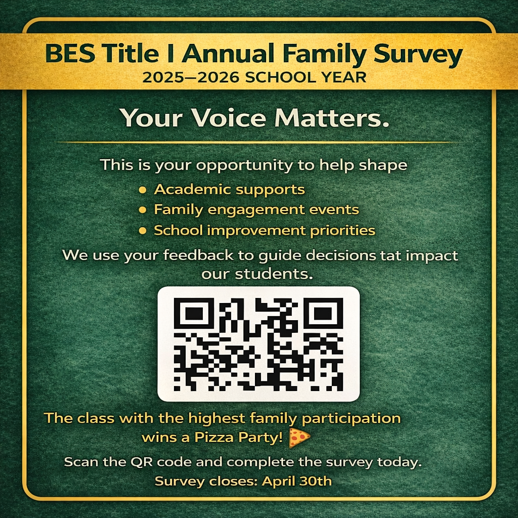 Title I Annual Survey Flyer