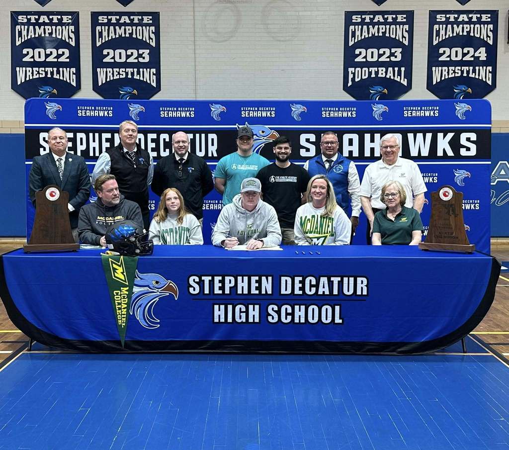 Spring 2026 sports signing at SDHS