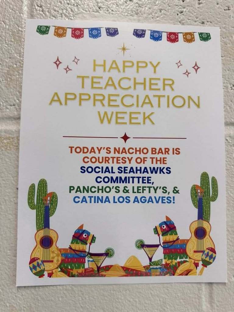 Nacho Bar for Teacher Appreciation Week 2026