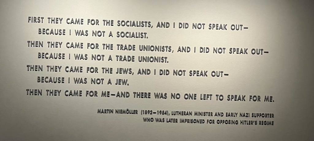 Holocaust museum field trip 2026