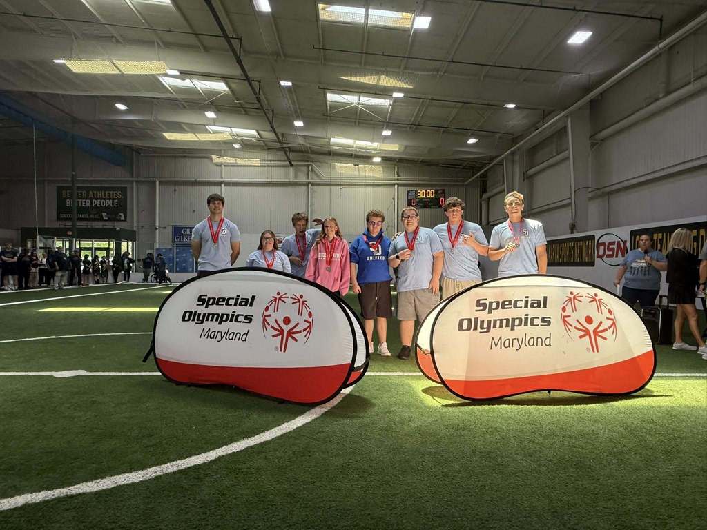 Special Olympics District winners