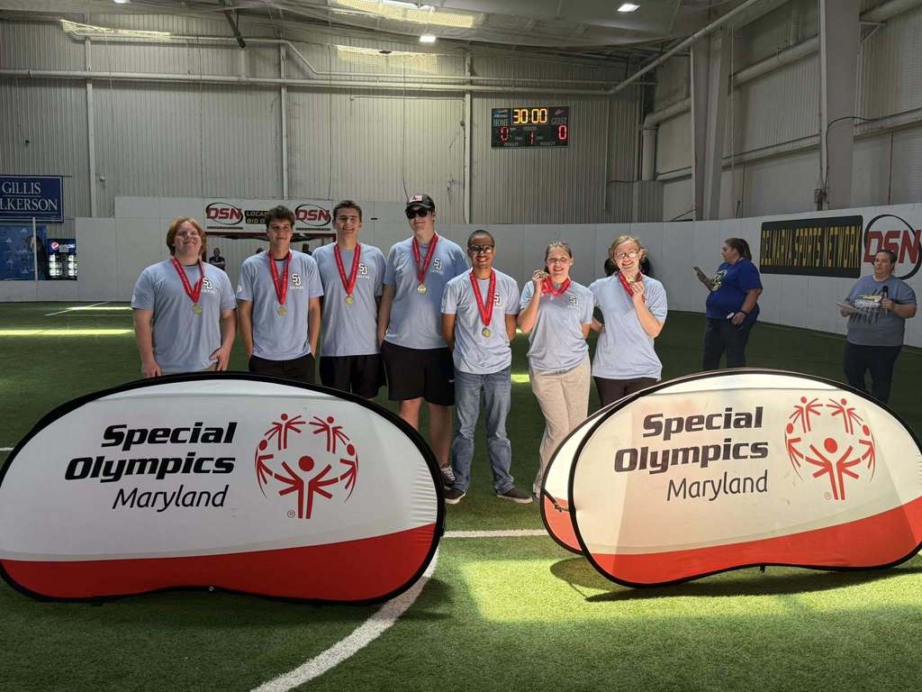 Special Olympics District winners