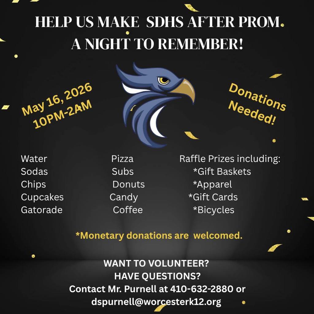 Afterprom donation requests 2026