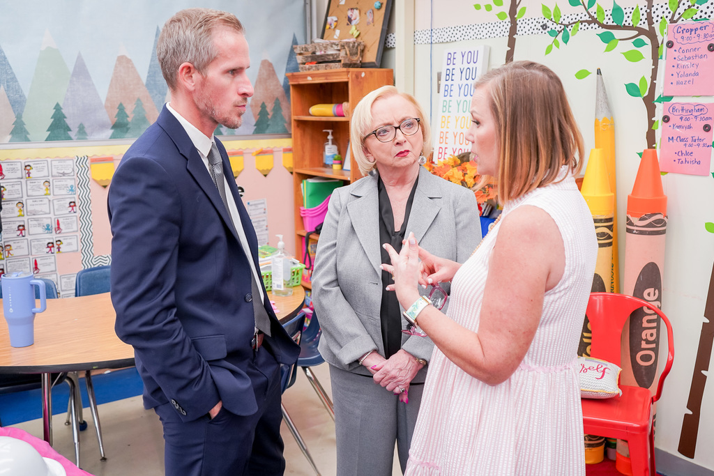 State Supt. Visit
