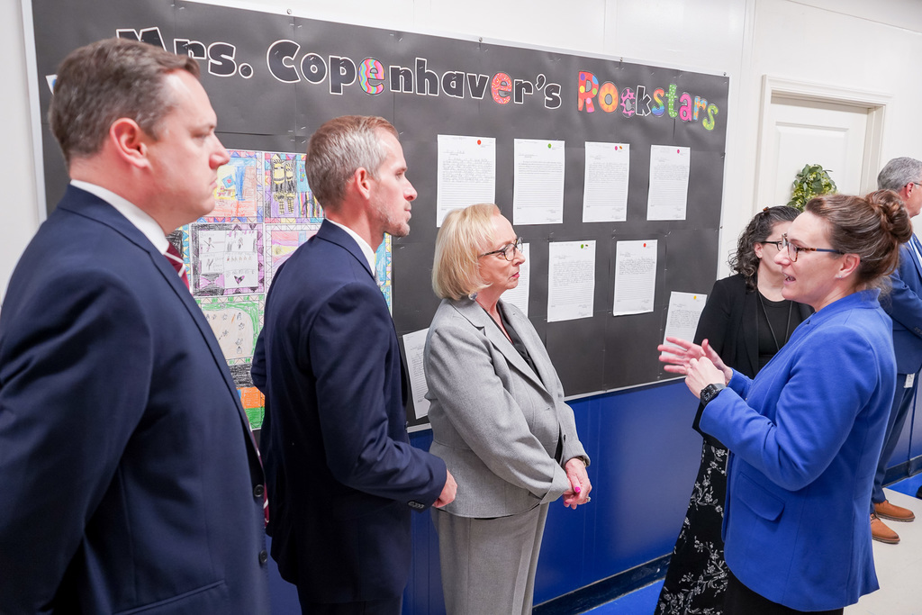 State Supt. Visit